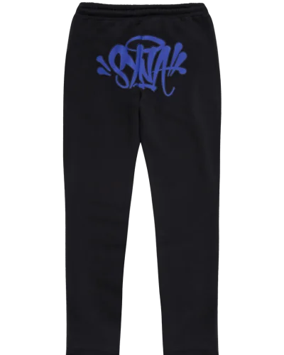 SynaWorld Og Sweatpant Black / Cobalt Blue