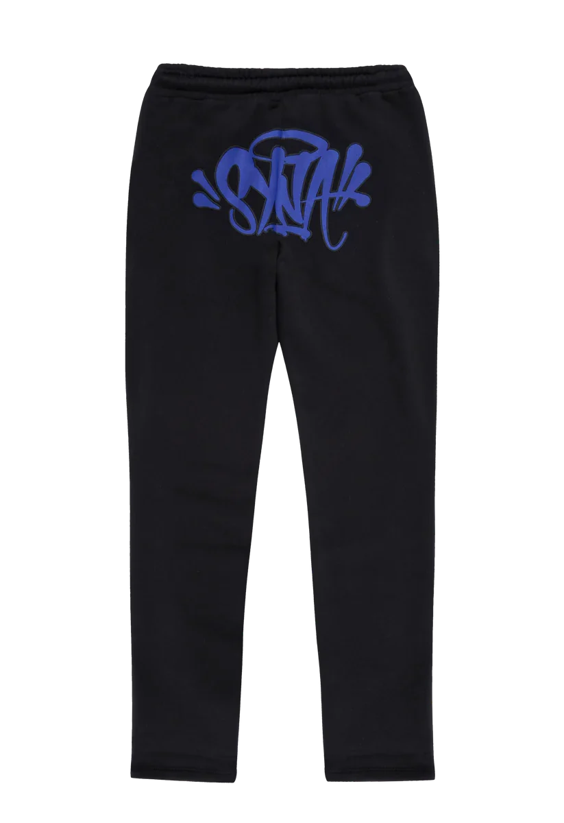 SynaWorld Og Sweatpant Black / Cobalt Blue